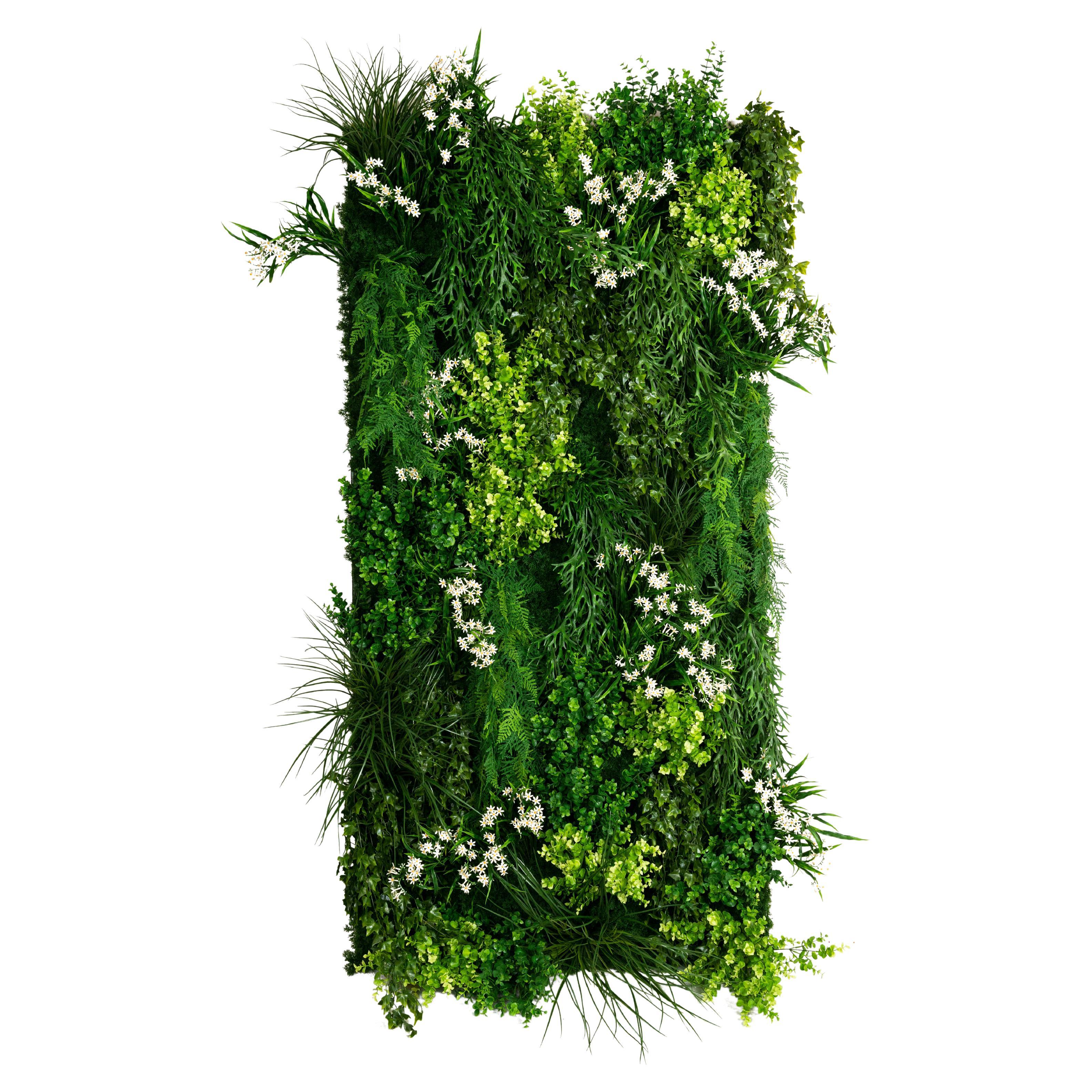 Vertical Garden Meleda, Artificial Greenery, Indoor and Outdoor Use, Italy For Sale