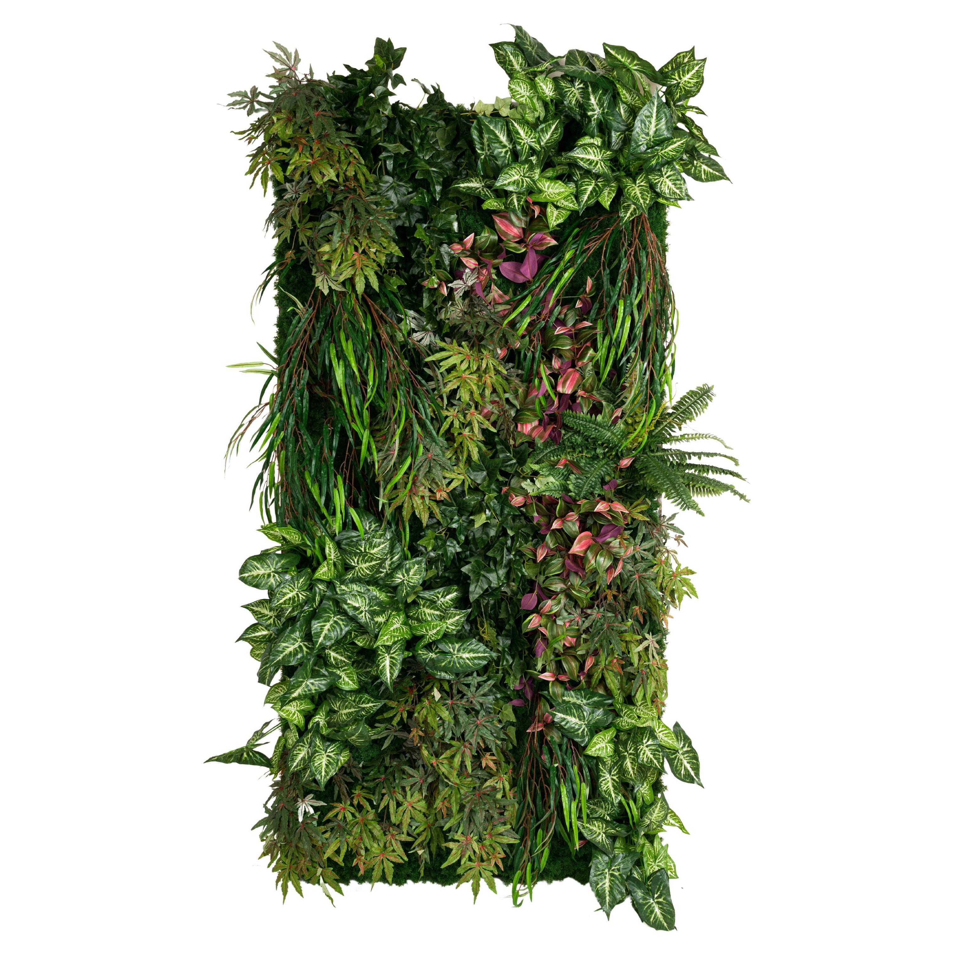 Vertical Garden Mindo, Artificial Greenery, Indoor Use, Italy For Sale