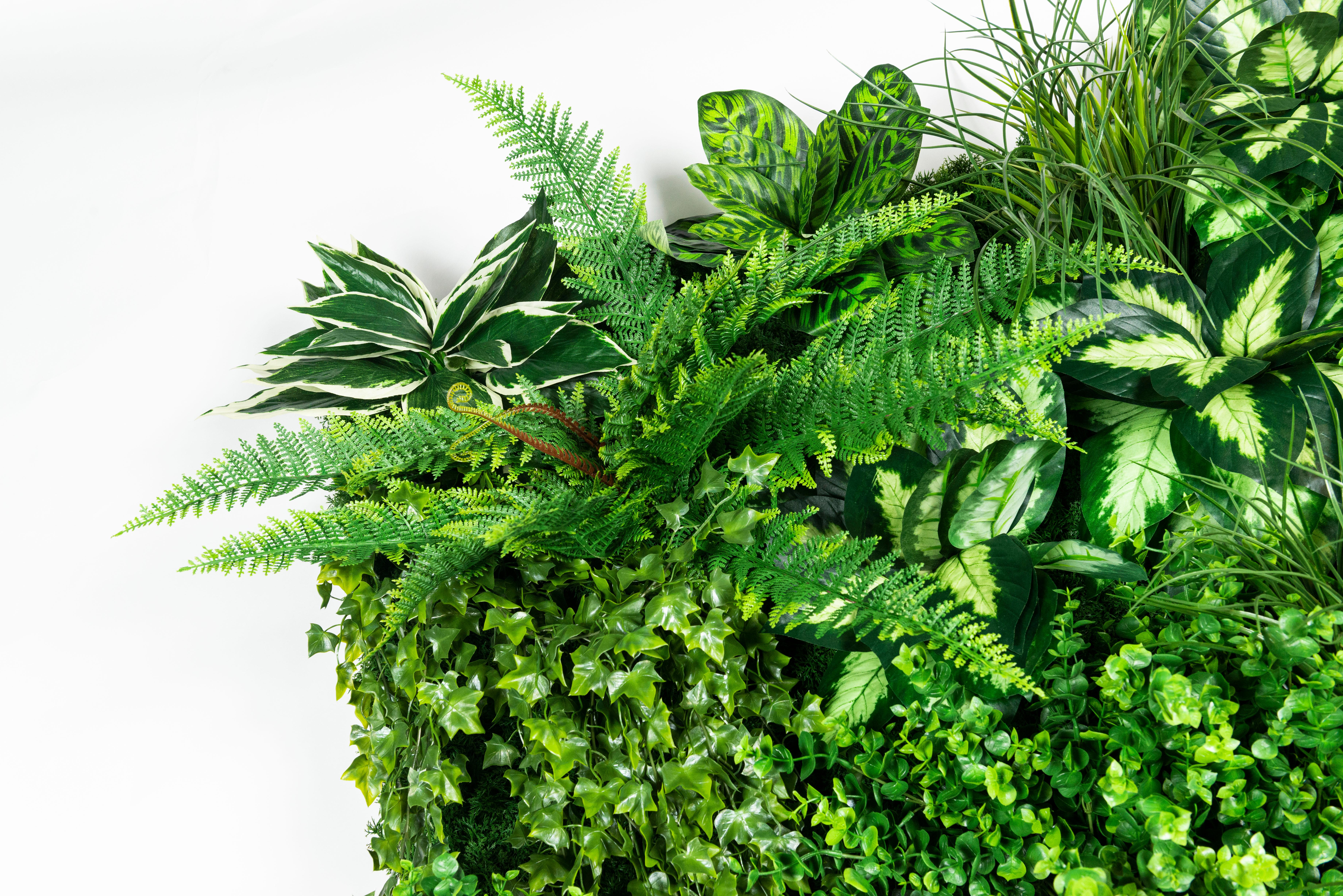 Italian Vertical Garden Molokai, Artificial Greenery, Indoor and Outdoor Use, Italy For Sale