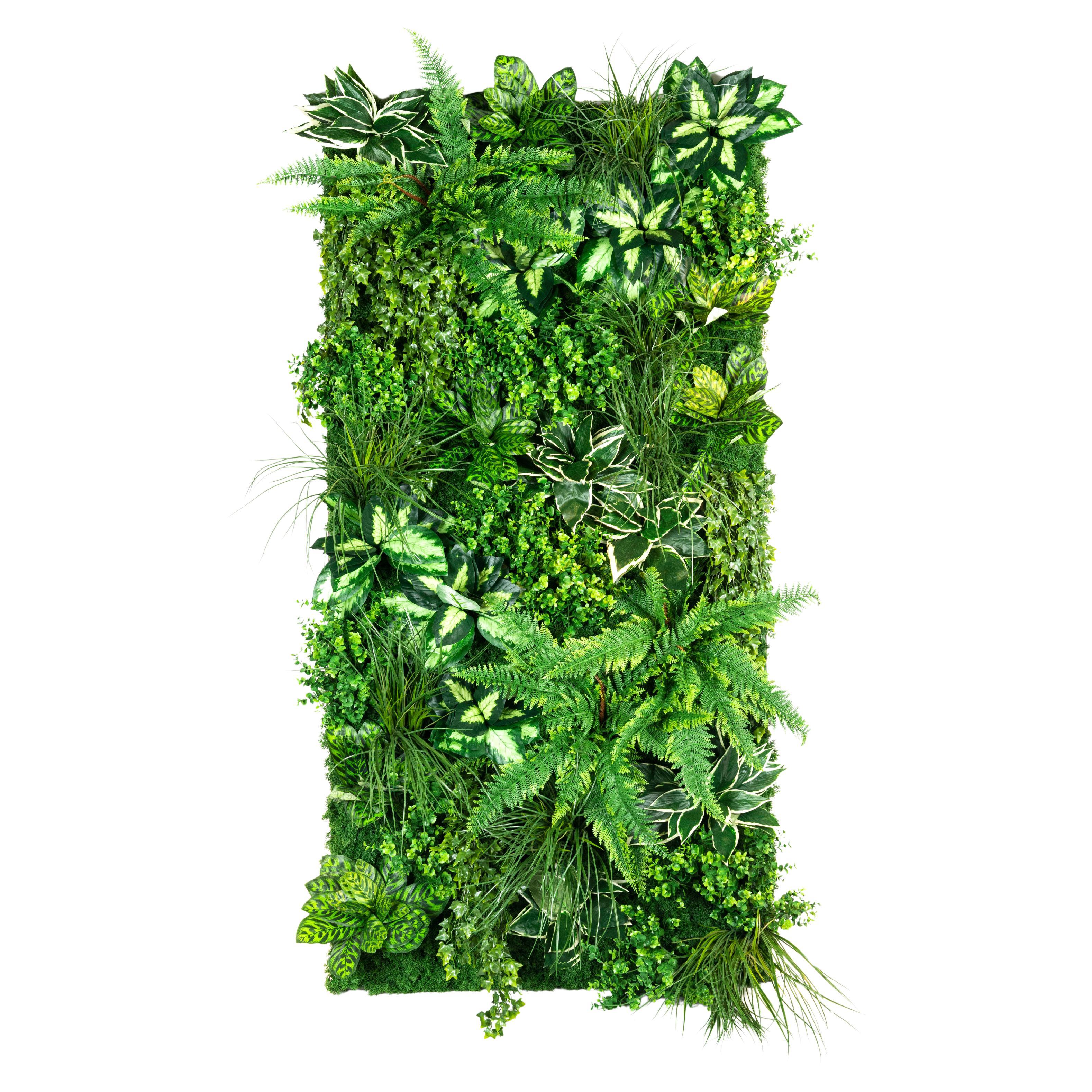 Vertical Garden Molokai, Artificial Greenery, Indoor and Outdoor Use, Italy For Sale