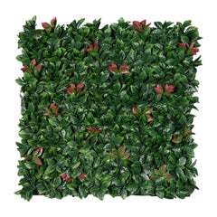 Used Vertical Garden Photinia, Artificial Greenery, Indoor and Outdoor Use, Italy