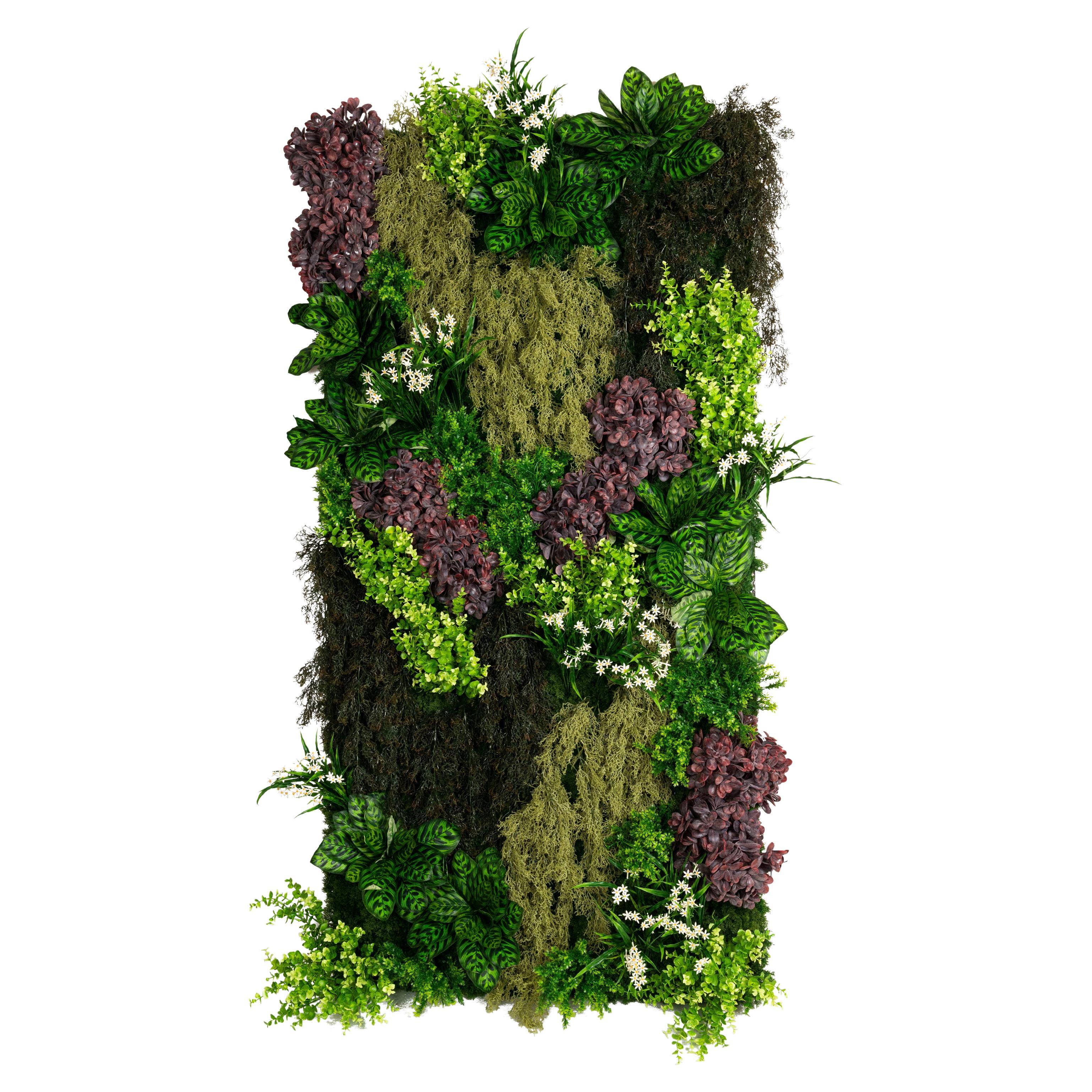 Vertical Garden Yellowstone, Artificial Greenery, Indoor and Outdoor Use, Italy For Sale