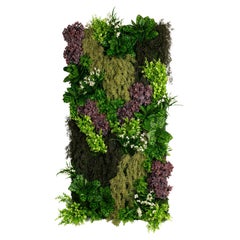 Vertical Garden Yellowstone, Artificial Greenery, Indoor and Outdoor Use, Italy