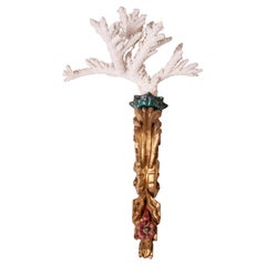 Vertical Golden Frieze with Madrepore