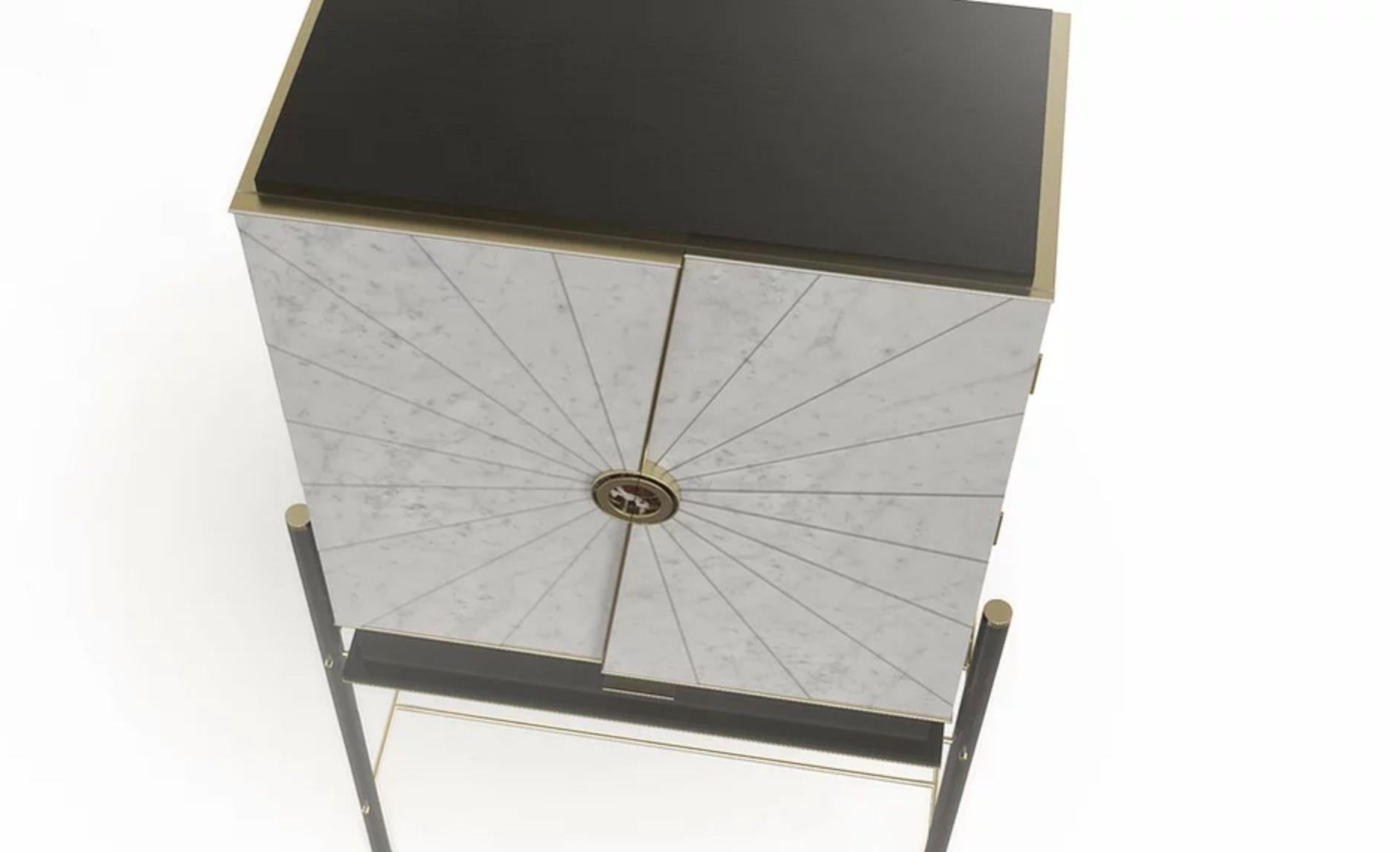 Modern Vertigo Cabinet by Marmi Serafini