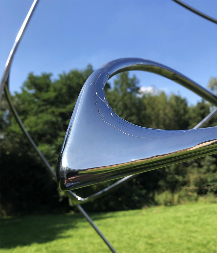 Postmoderno Sedia scultorea Vertigo II di Pol Quadens in vendita