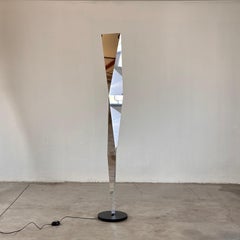 "Vertigo" Mirrored Floor Lamp by Marco Acerbi for Fontana Arte, 2010s