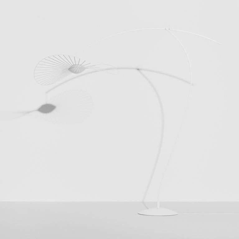 French PETITE FRITURE Vertigo Nova, Floor Lamp, White, Designer Constance Guisset For Sale