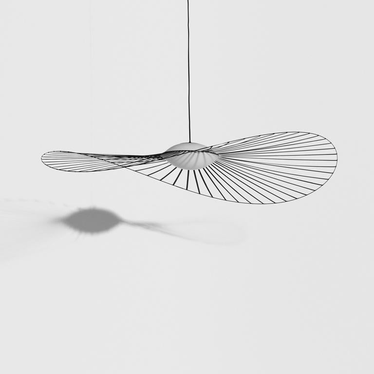 PETITE FRITURE Vertigo Nova, Medium Pendant Lamp, Black/White, Constance Guisset In New Condition For Sale In New York, NY