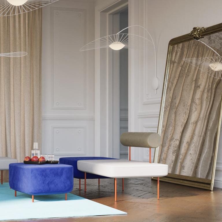 PETITE FRITURE Vertigo Nova, Wall Lamp, White, Designer Constance Guisset In New Condition For Sale In New York, NY