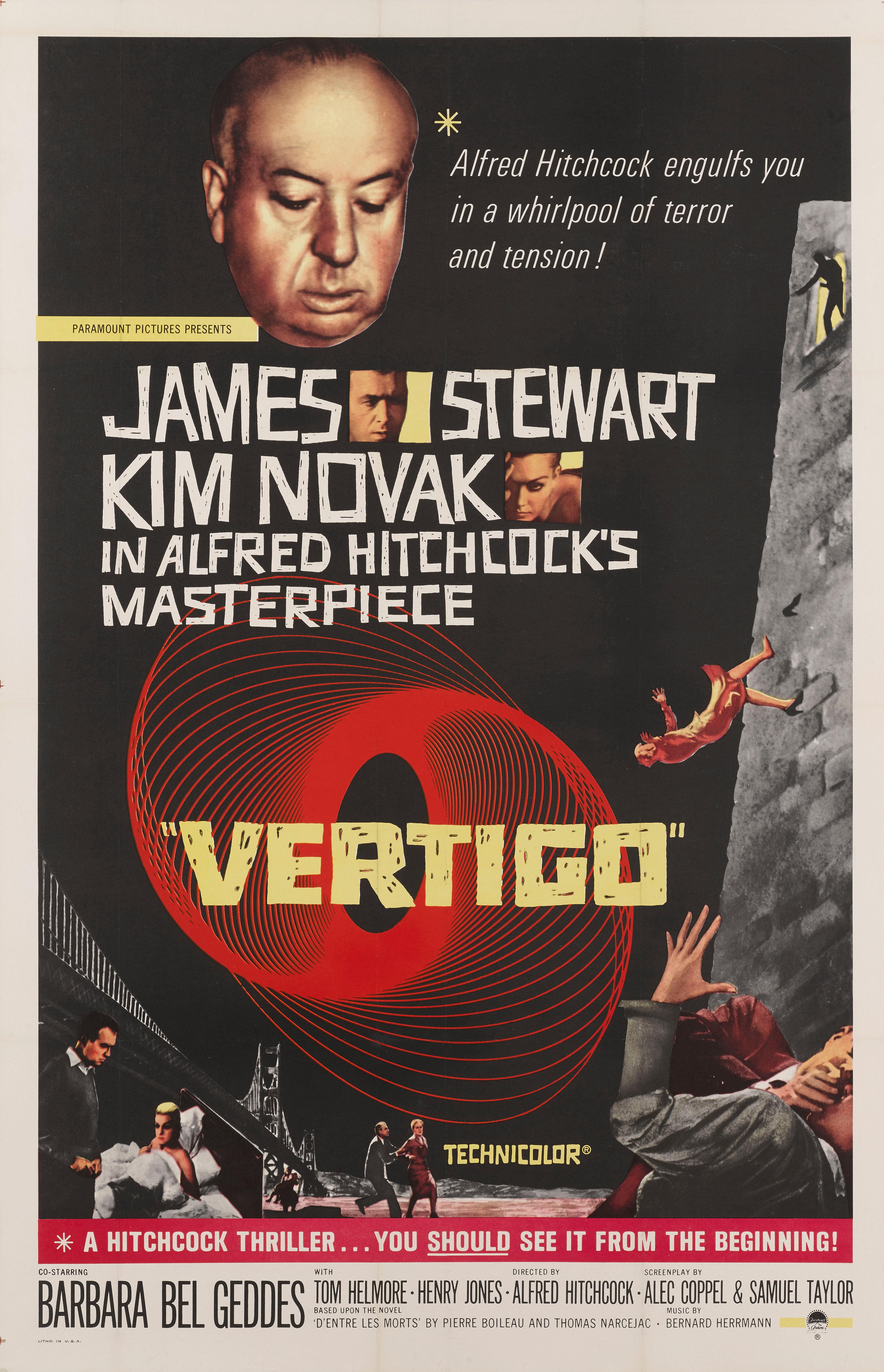 Vertigo Poster In Excellent Condition In London, GB