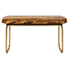 Vertigo Royal Ebony Console Table by Memoir Essence