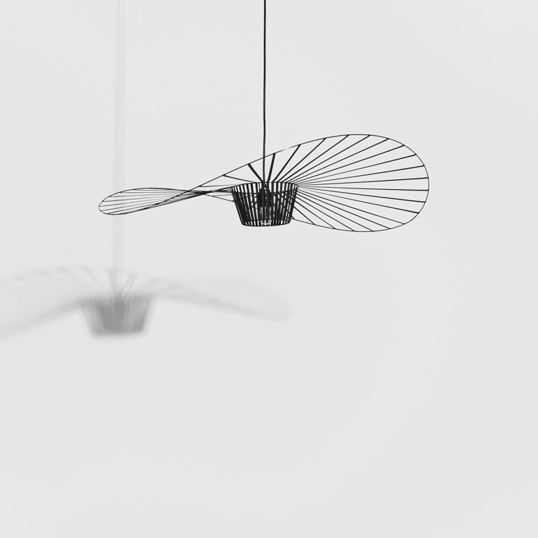 10 years after the iconic Vertigo suspension light was launched, it now comes in a new size (110cm) and is available in just two colours: black and white

Intended for smaller spaces, the 110cm Vertigo suspension is just as poetic and weightless as