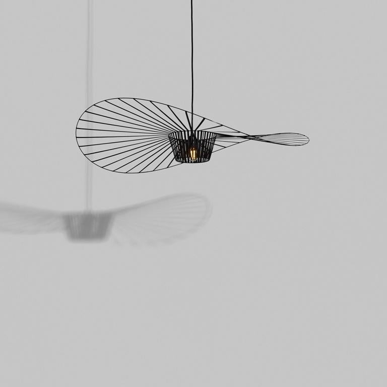 French PETITE FRITURE Vertigo, Small Pendant Light, Black, Designer Constance Guisset