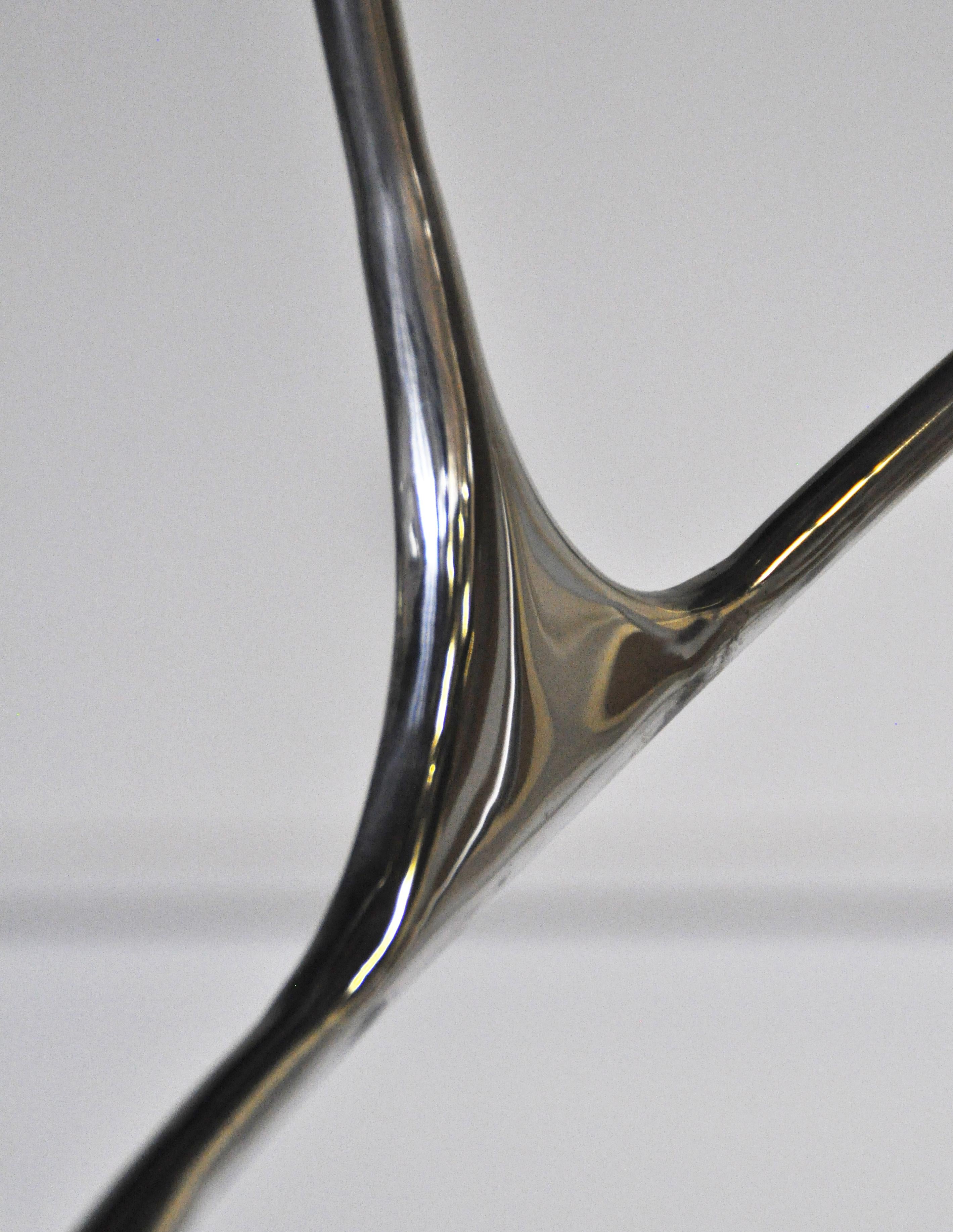Post-Modern Vertigo V Sculptural Chair by Pol Quadens For Sale