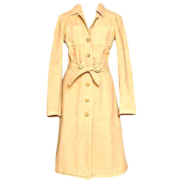 Veru Chic Marni Spring Trench Coat For Sale