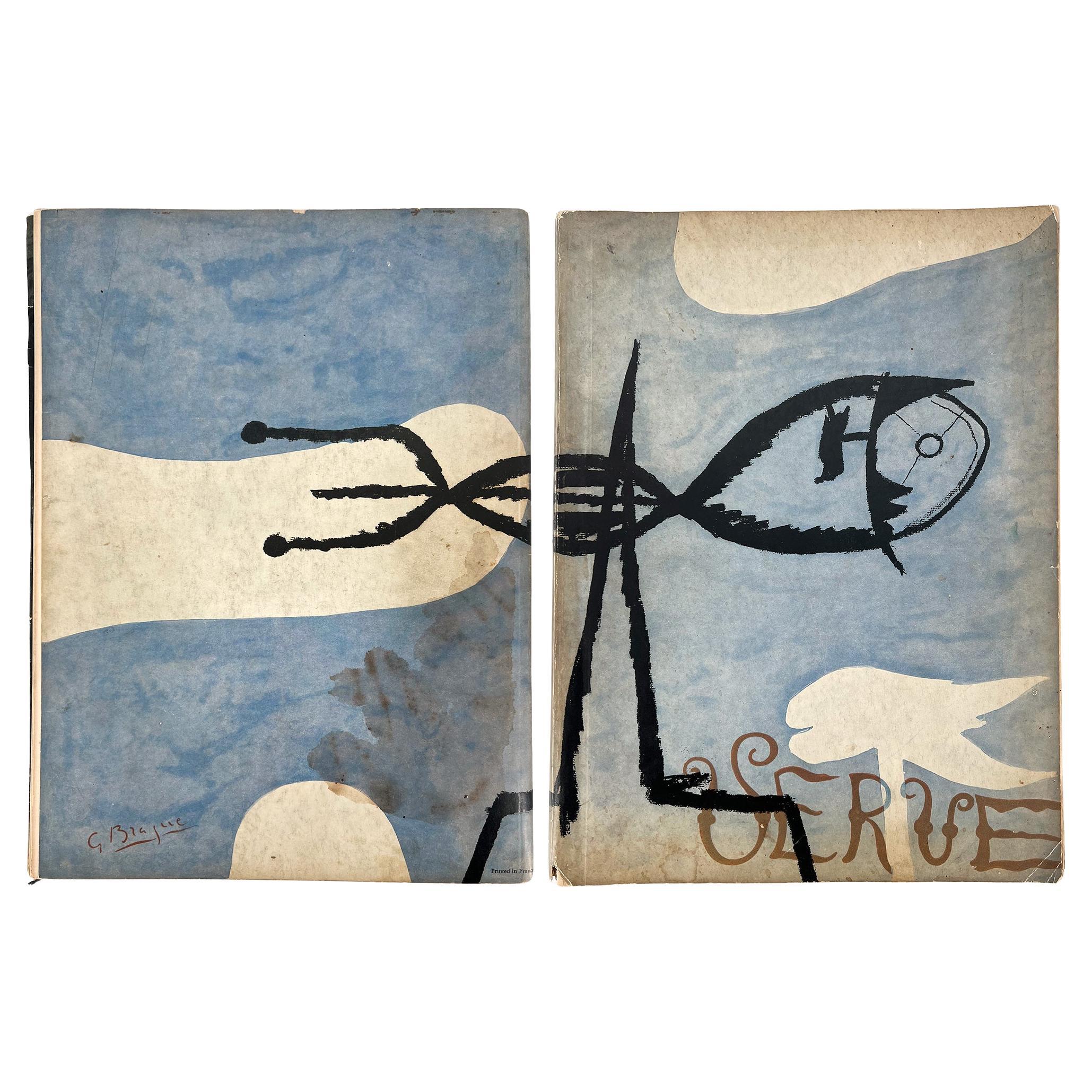 Verve, An Artistic and Literary Quarterly: Vol. 1, No. 2 - cover by G. Braque