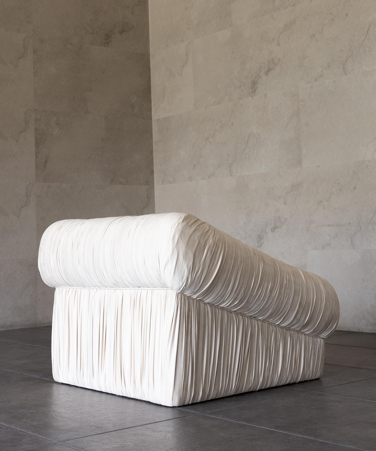 VERVE LOUNGE CHAIR - Faux Sand Suede by SHO MODERN 2