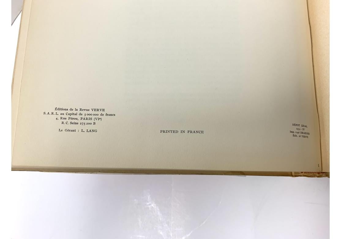 Verve, stati d'animo e movimenti nell'arte, Reynal, 1959 in vendita 6