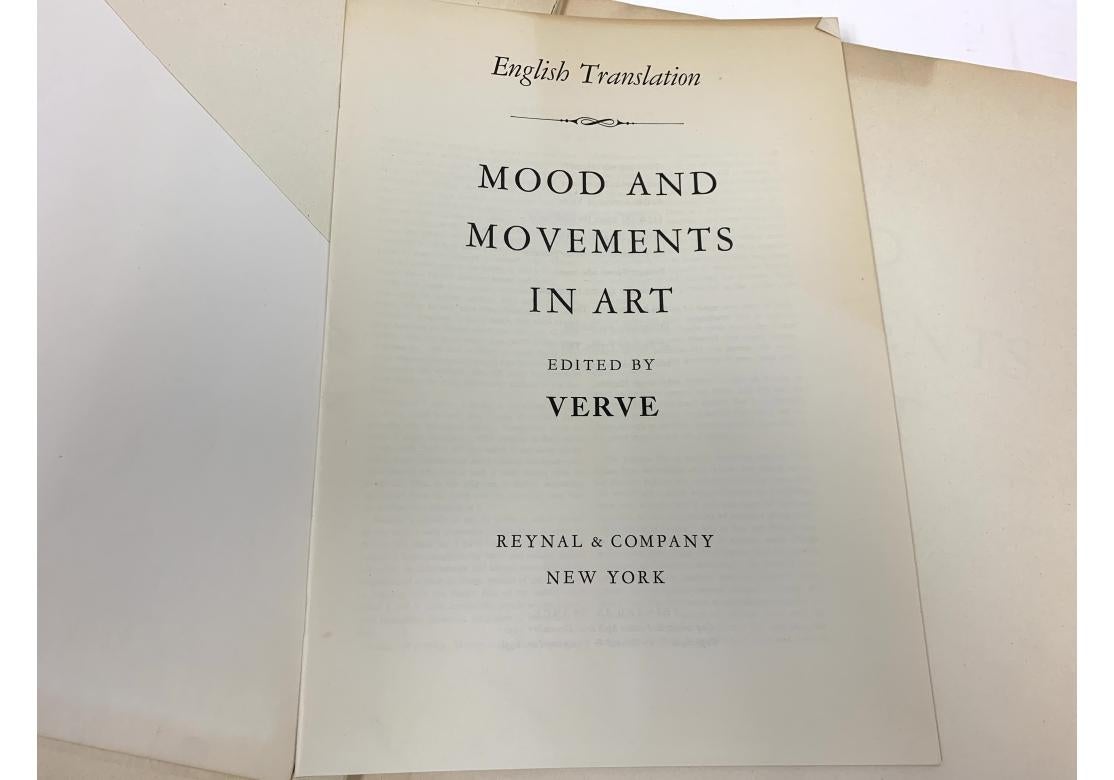 Verve, stati d'animo e movimenti nell'arte, Reynal, 1959 in vendita 12