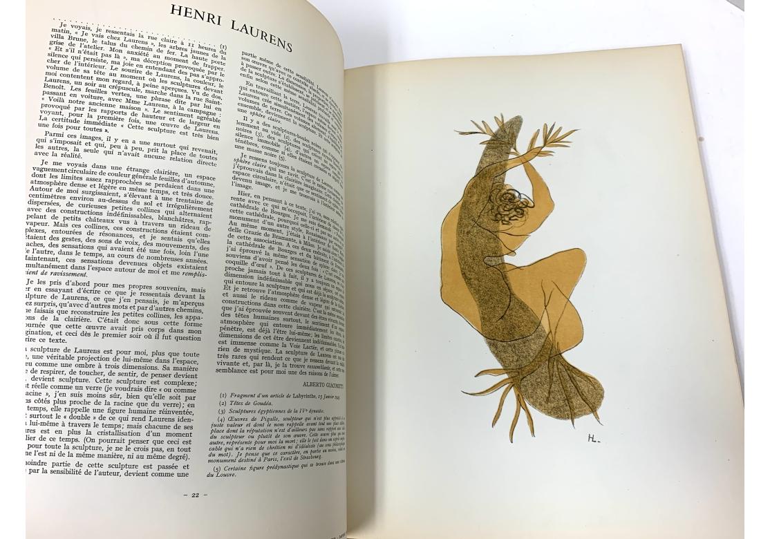 Verve, stati d'animo e movimenti nell'arte, Reynal, 1959 in vendita 2