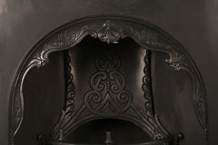 Very Attractive Antique Early Victorian Arched Register Grate, circa 1850