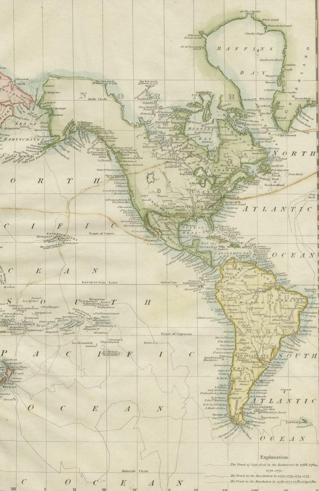 Très attrayante carte ancienne du monde en tant que planisphere, montrant les voyages de Cook État moyen - En vente à Langweer, NL
