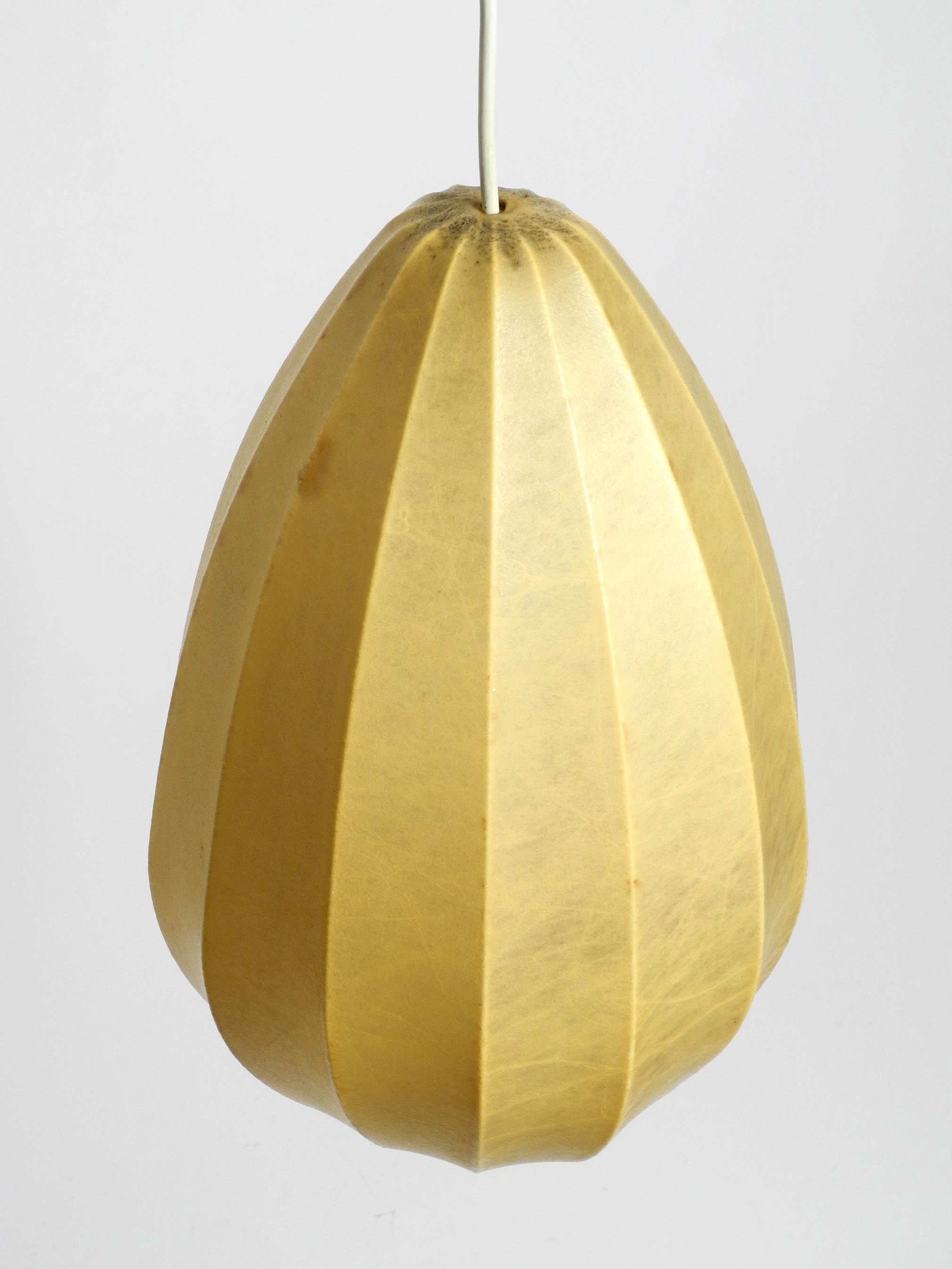 Very beautiful 1960s vintage Cocoon pendant lamp in a minimalist design 1