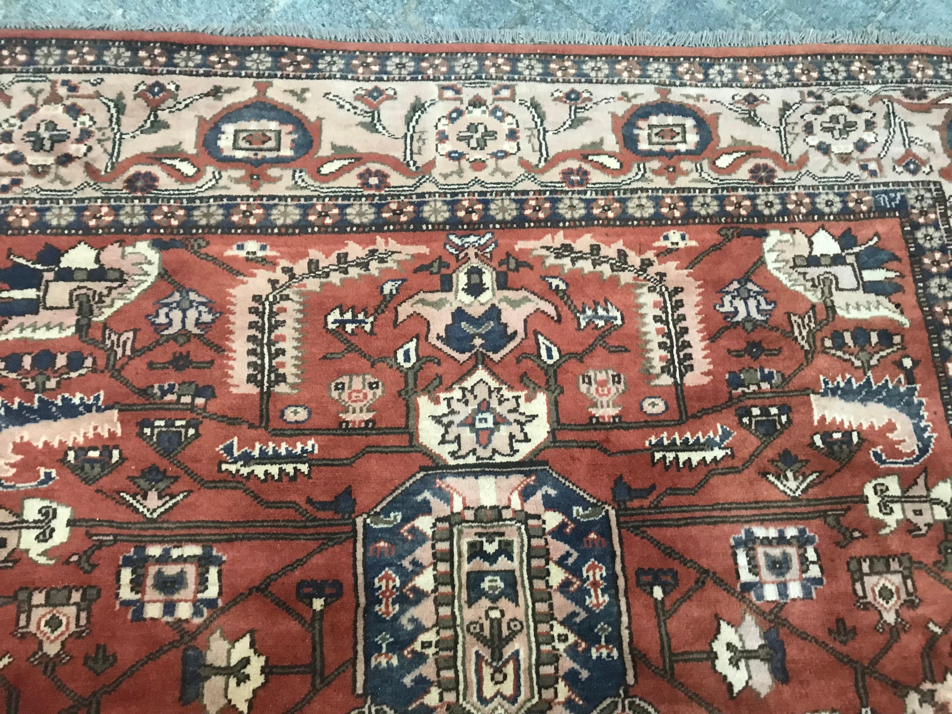 20th Century Very Beautiful Afghan Rug For Sale