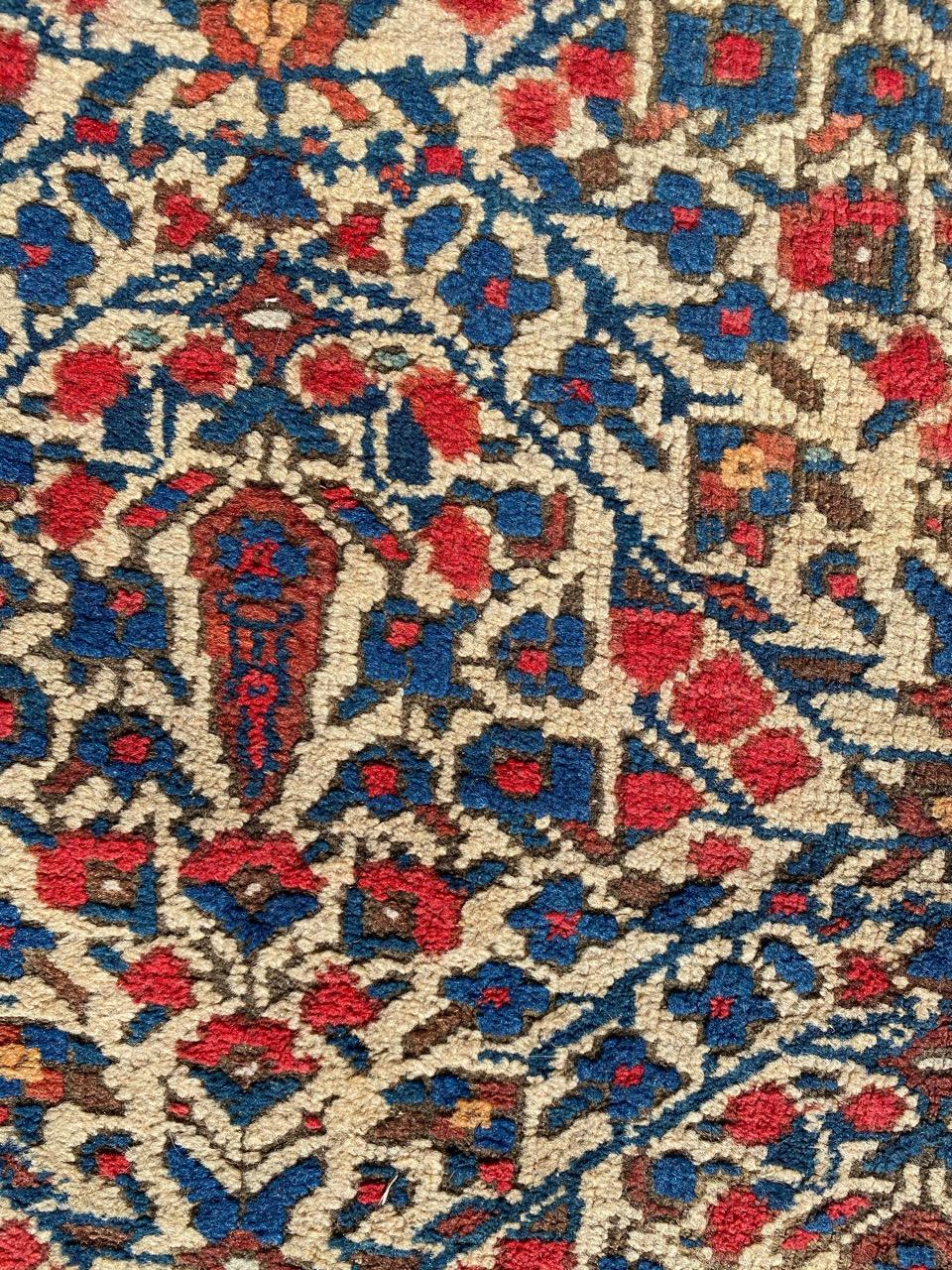 Very Beautiful Antique Afshar Rug For Sale 6