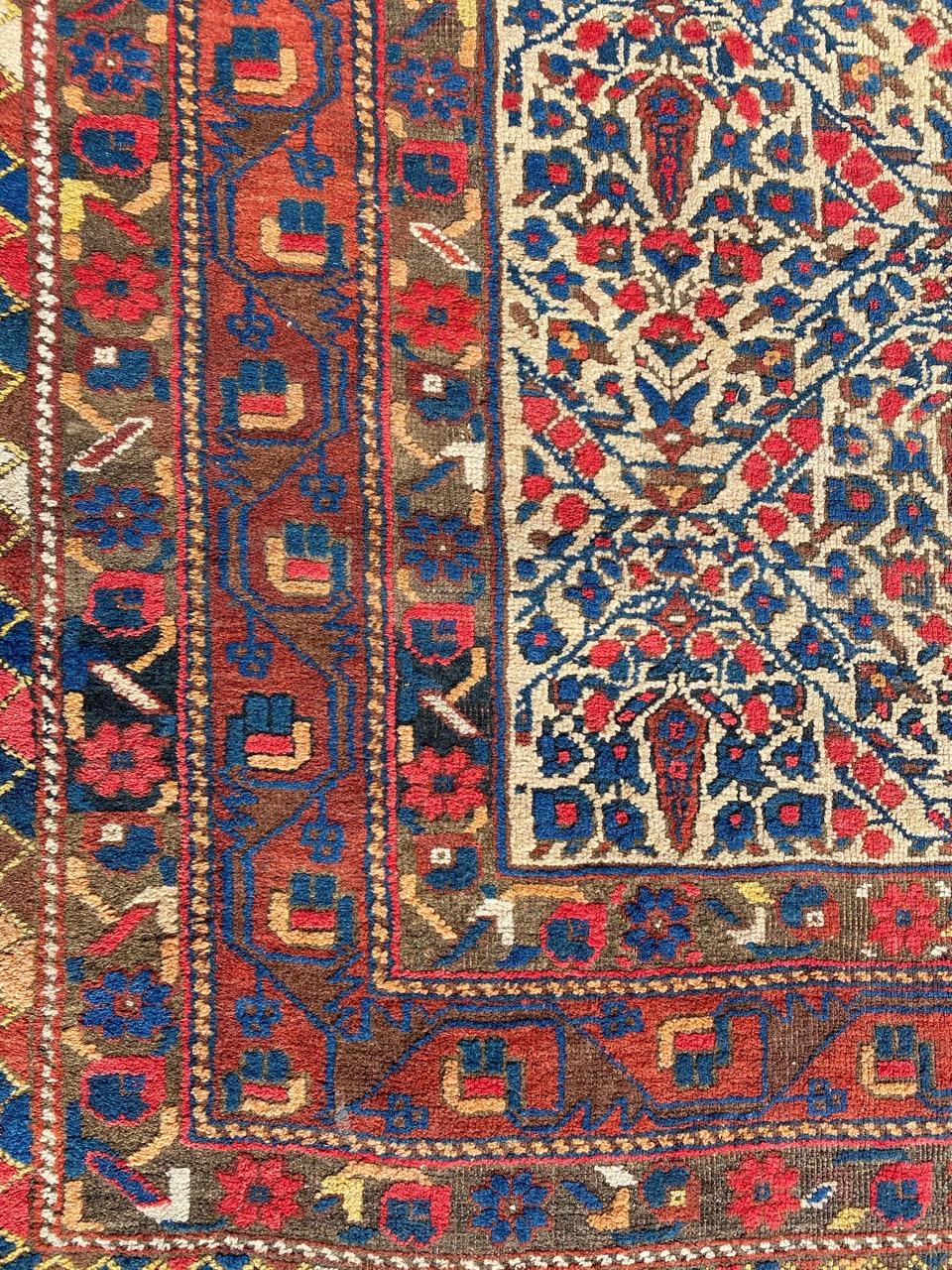 Tribal Very Beautiful Antique Afshar Rug For Sale