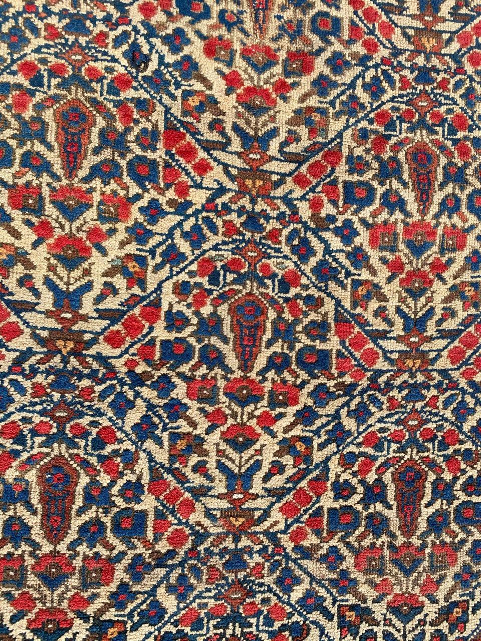 Asian Very Beautiful Antique Afshar Rug For Sale