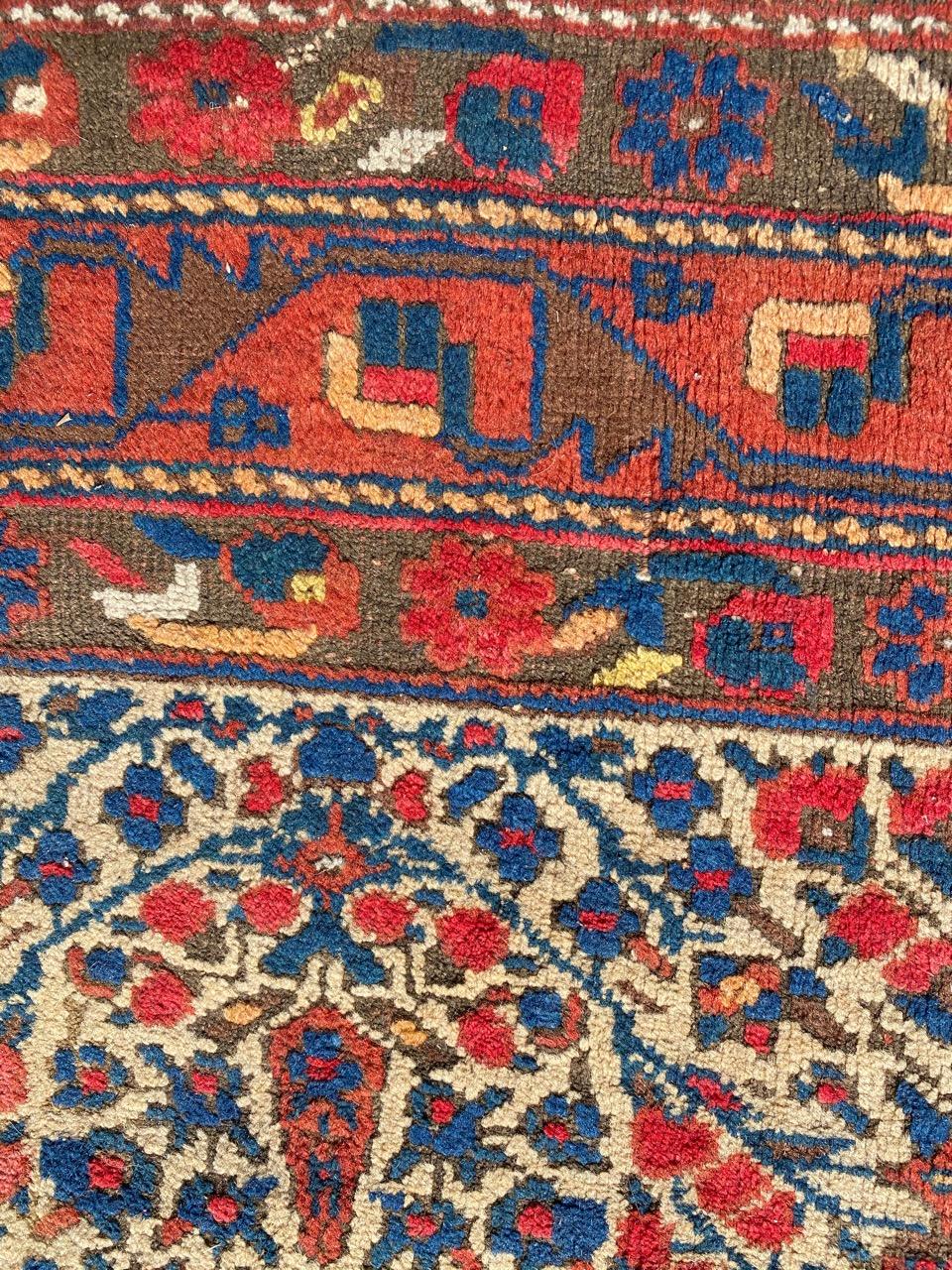 Very Beautiful Antique Afshar Rug For Sale 1