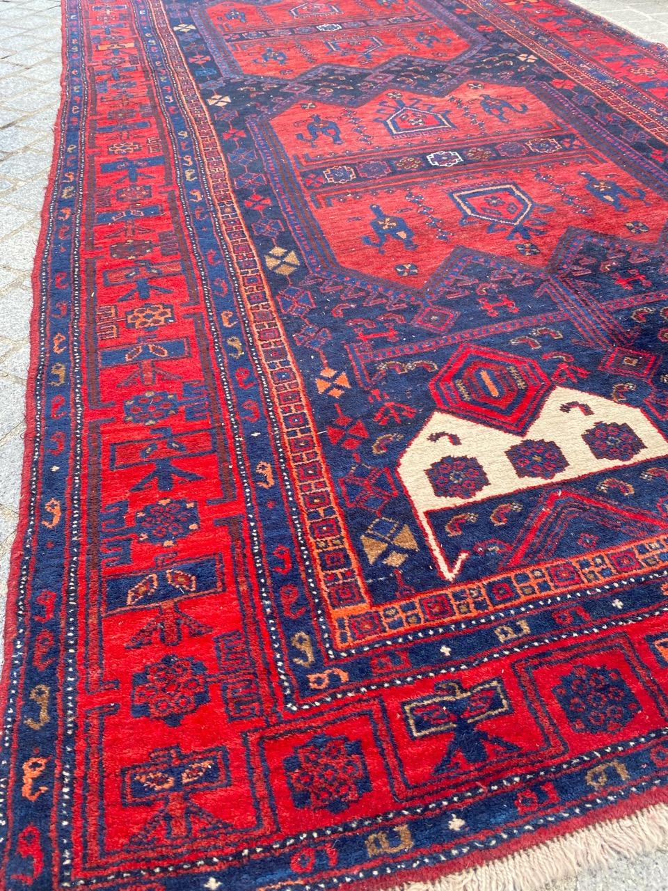 Bobyrug’s Very Beautiful Antique Bijar Rug For Sale 4