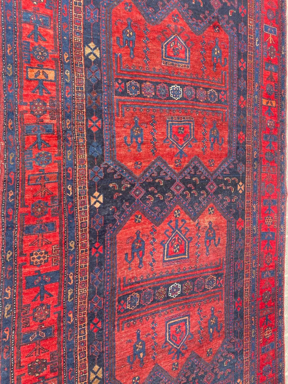 Bobyrug’s Very Beautiful Antique Bijar Rug For Sale 8