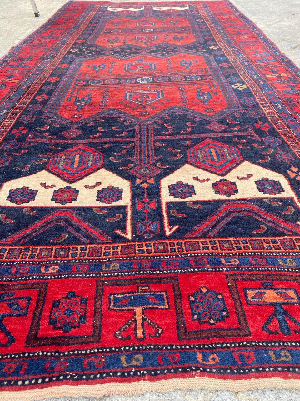 Bobyrug’s Very Beautiful Antique Bijar Rug For Sale 10