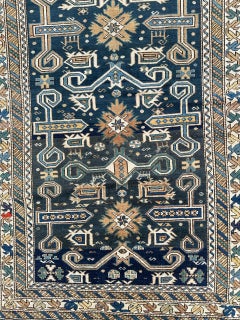 Very beautiful antique Caucasian shirvan perepedil rug