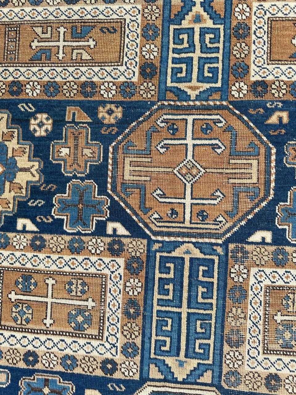 Très beau tapis shirvan caucasien ancien en vente 6