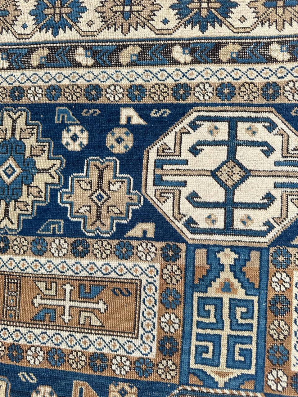 Très beau tapis shirvan caucasien ancien en vente 7