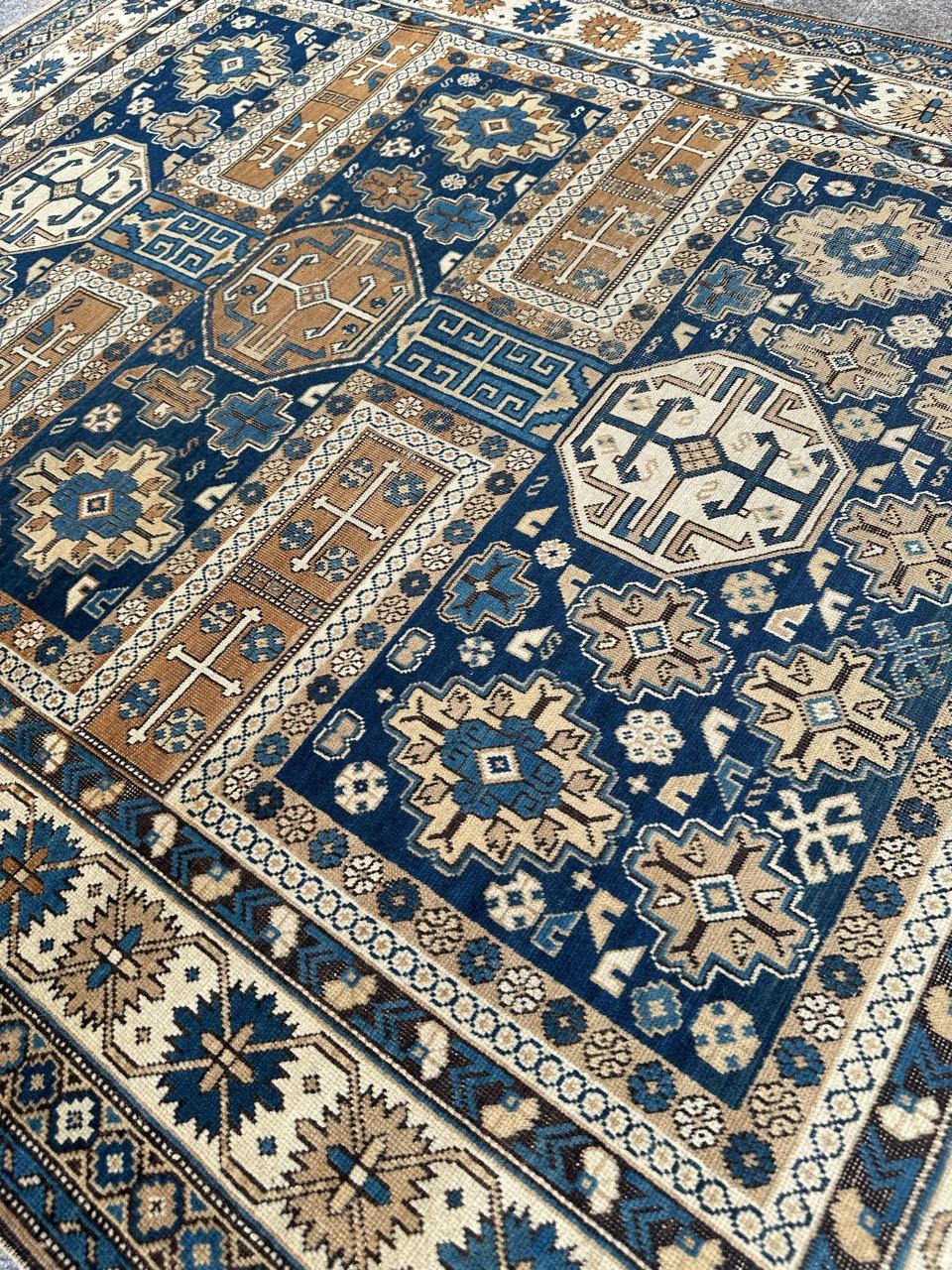 Très beau tapis shirvan caucasien ancien en vente 10