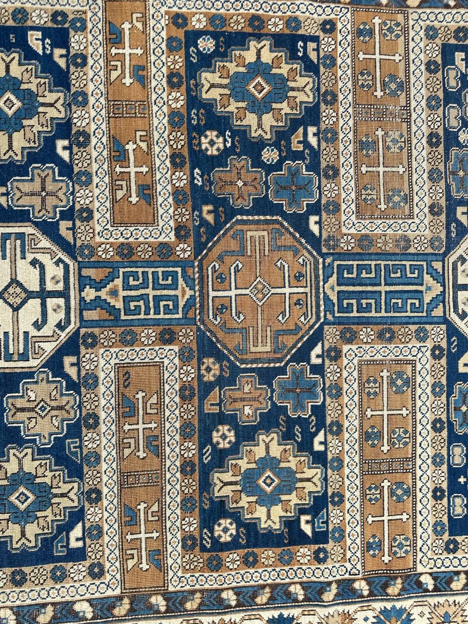 Azerbaïdjanais Très beau tapis shirvan caucasien ancien en vente