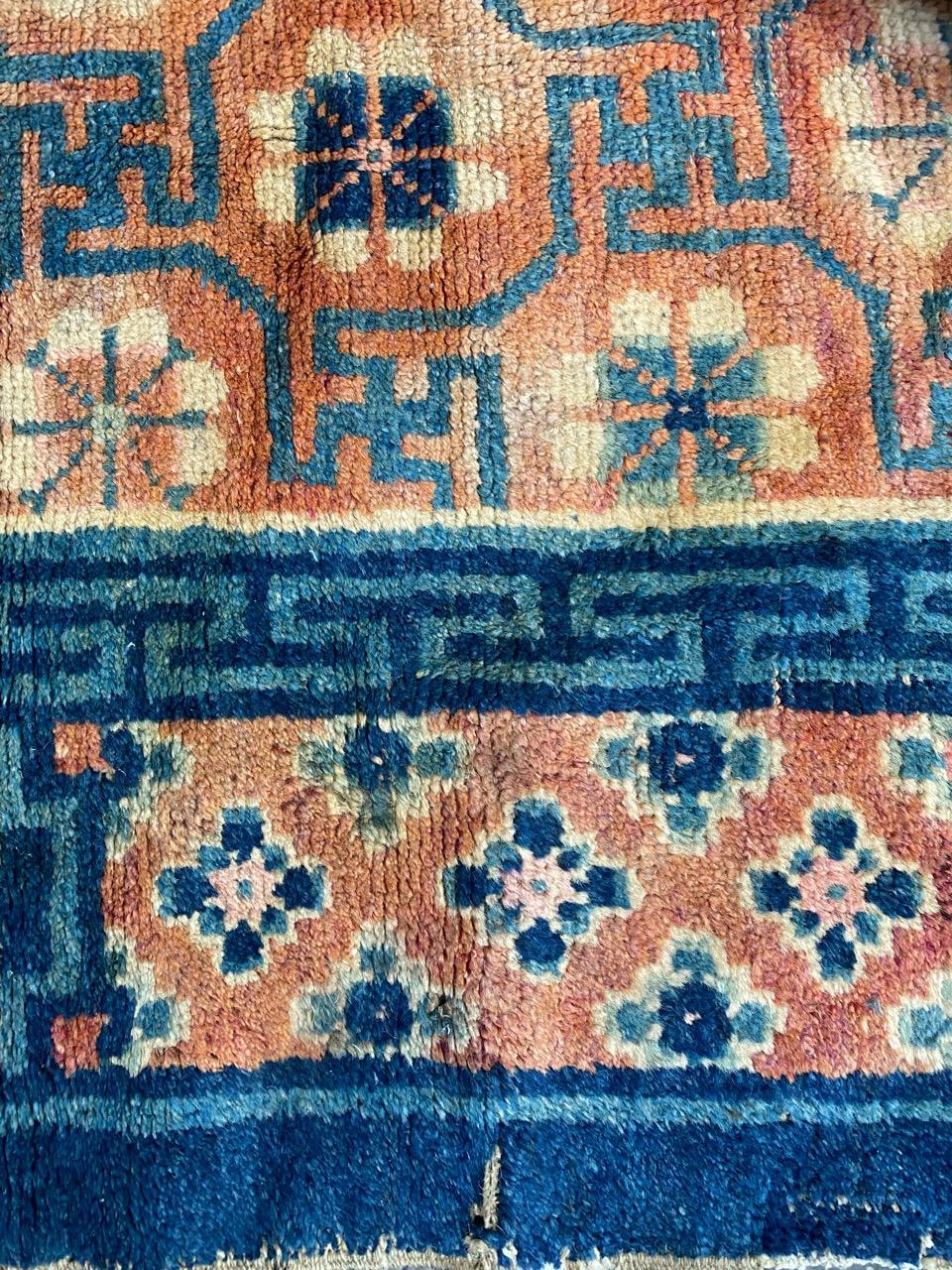 Bobyrug’s Very Beautiful Antique Chinese Beijing Rug 11