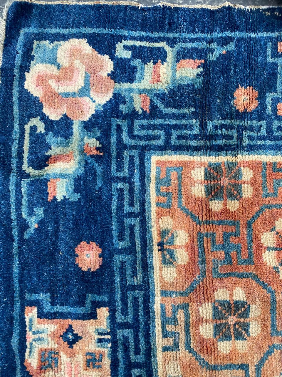 Bobyrug’s Very Beautiful Antique Chinese Beijing Rug 1