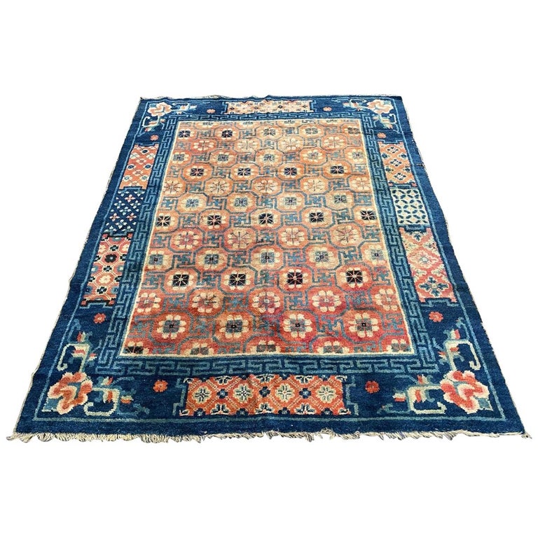 Very Beautiful Antique Chinese Beijing Rug For Sale at 1stDibs