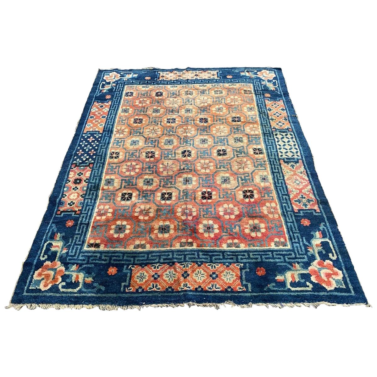 Bobyrug’s Very Beautiful Antique Chinese Beijing Rug