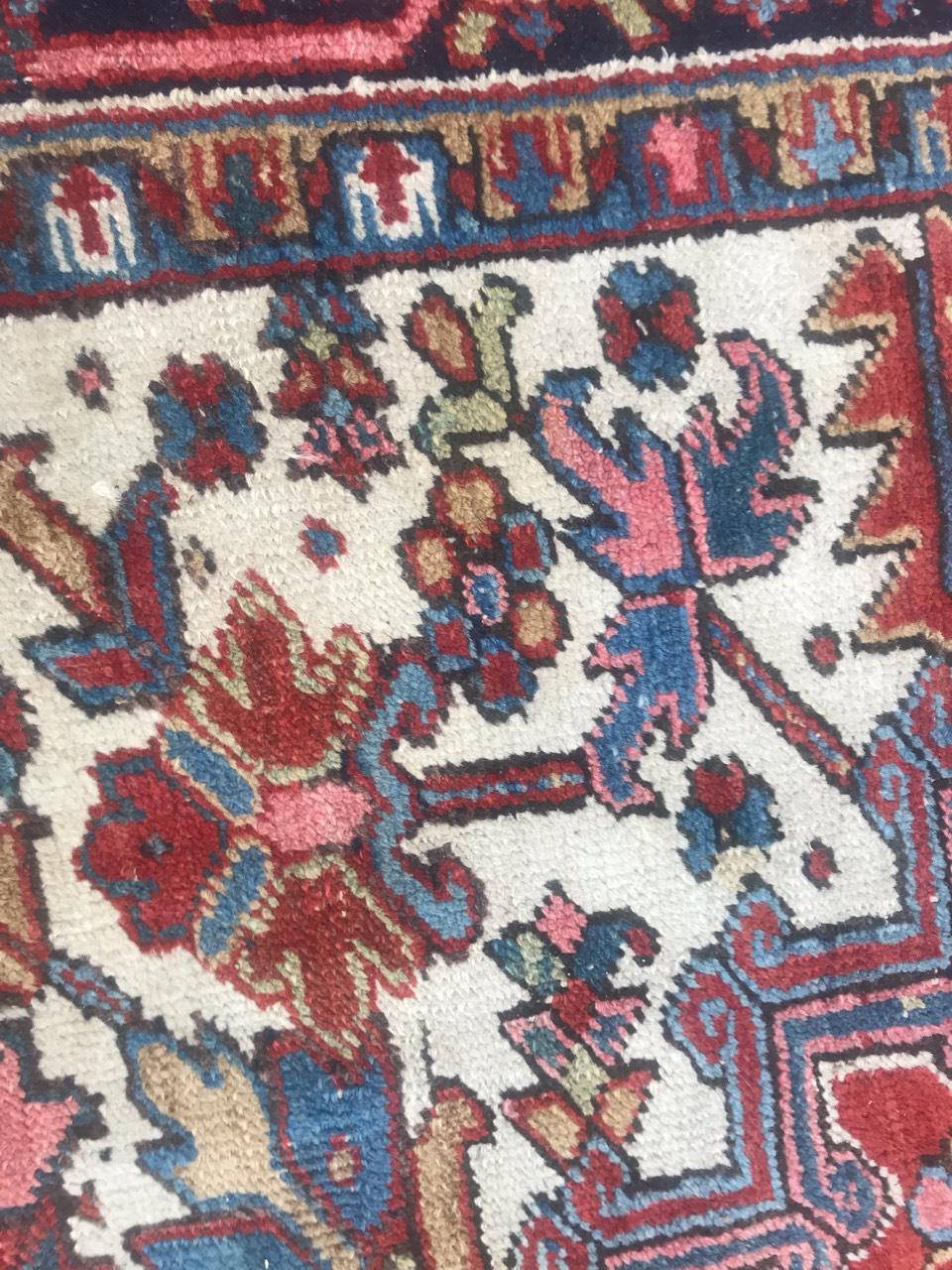 Schöner antiker Heriz-Teppich 4