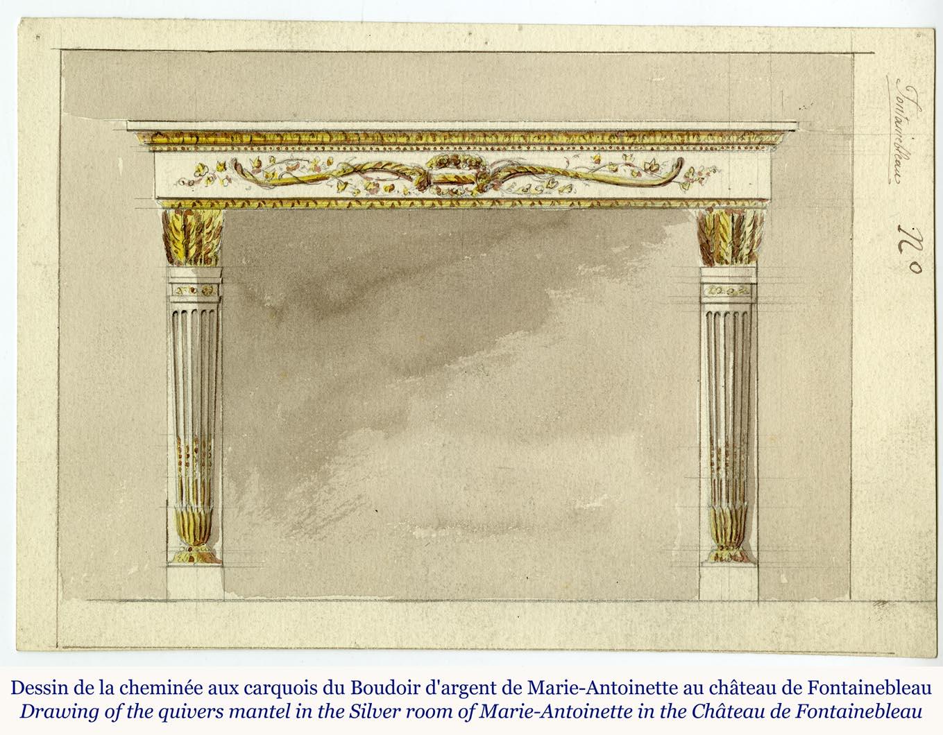 Questo magnifico camino in stile Luigi XVI, di dimensioni impressionanti, è stato realizzato nel XIX secolo in marmo statuario di Carrara. Si tratta di una replica fedele del modello installato nel XVIII secolo al Castello di Fontainebleau, nel