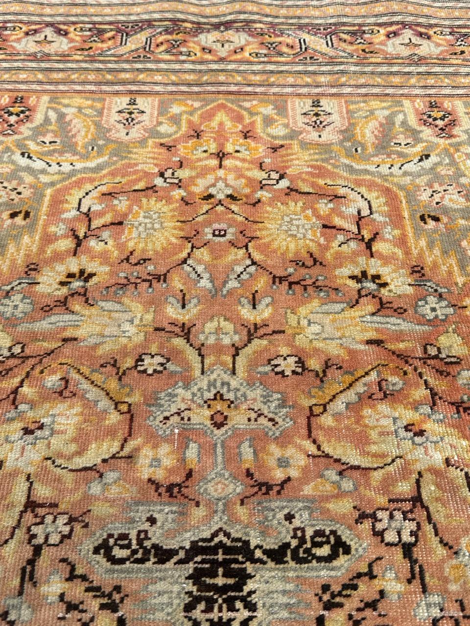 Très beau tapis turc ancien de cesare Bon état - En vente à Saint Ouen, FR