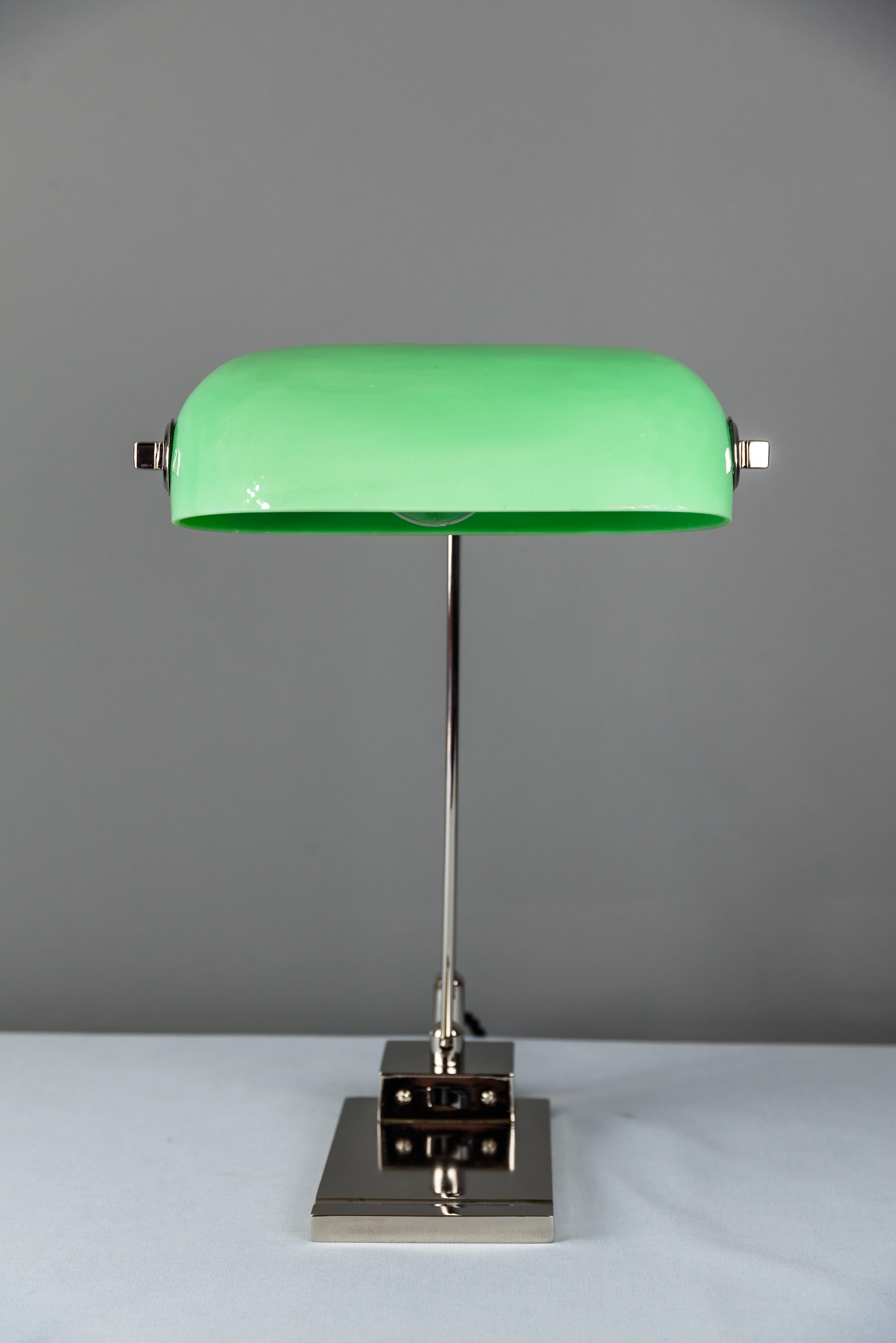 Austrian Very Beautiful Art Deco Bauhaus Table Lamp, 1920s