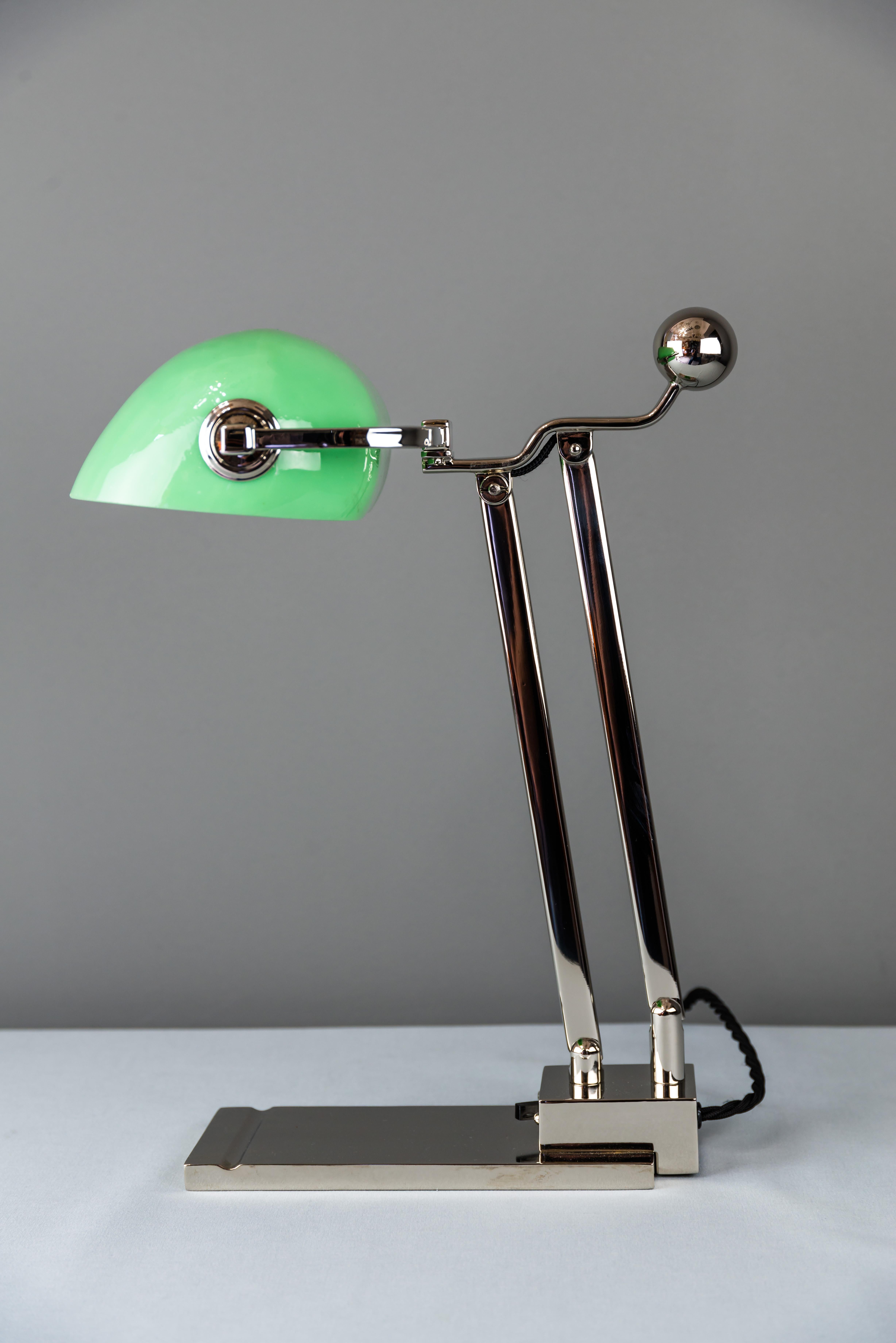Very Beautiful Art Deco Bauhaus Table Lamp, 1920s In Excellent Condition In Wien, AT